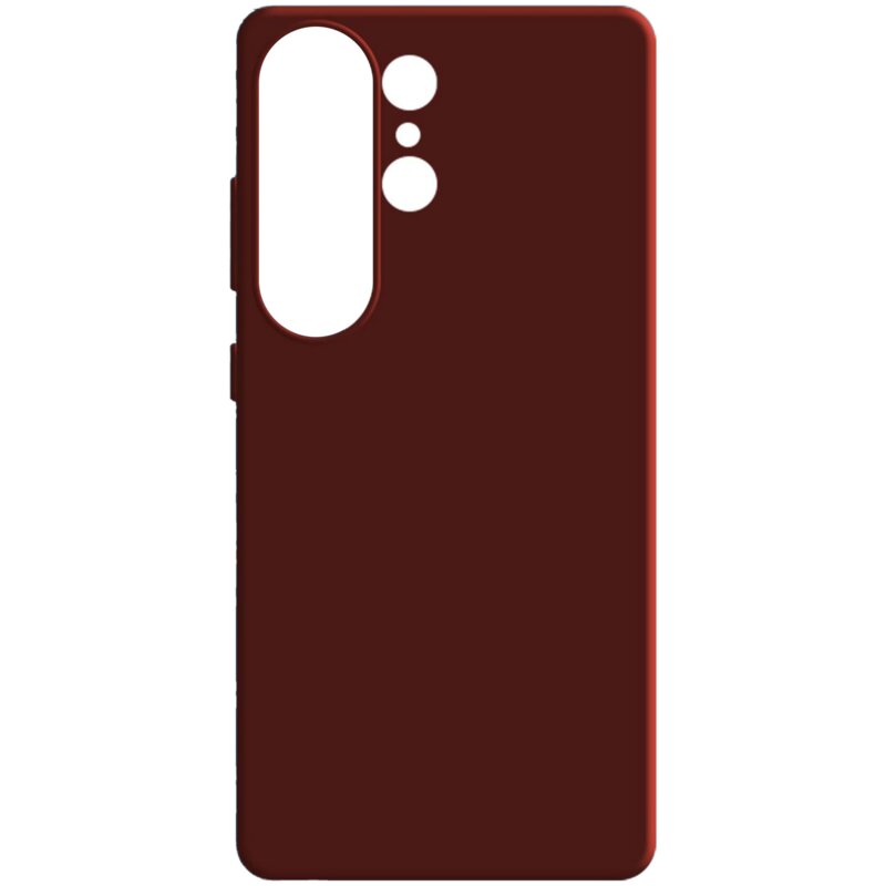 Etui 3MK Matt Guardx do Samsung Galaxy S26 Ultra Ciemnoczerwony