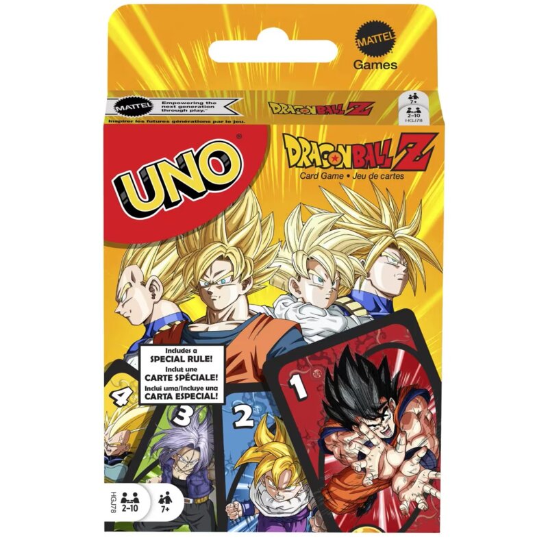 Gra karciana UNO Dragon Ball HGJ78