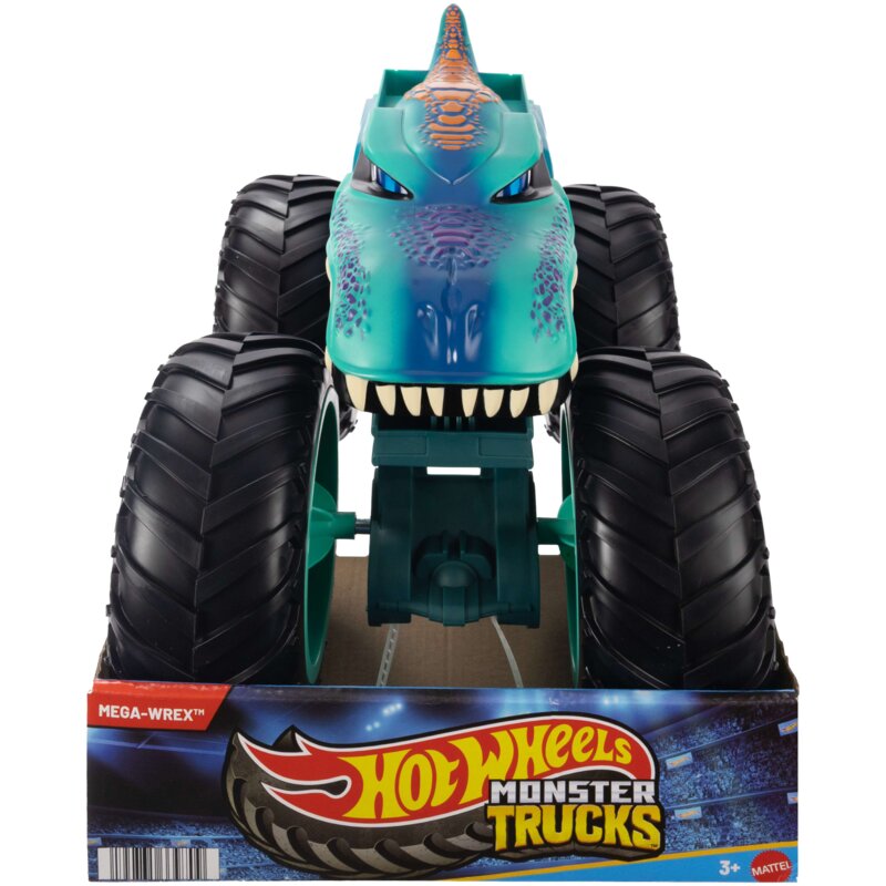 Samochód Hot Wheels Monster Trucks Kolosalny Mega Wrex JJN47
