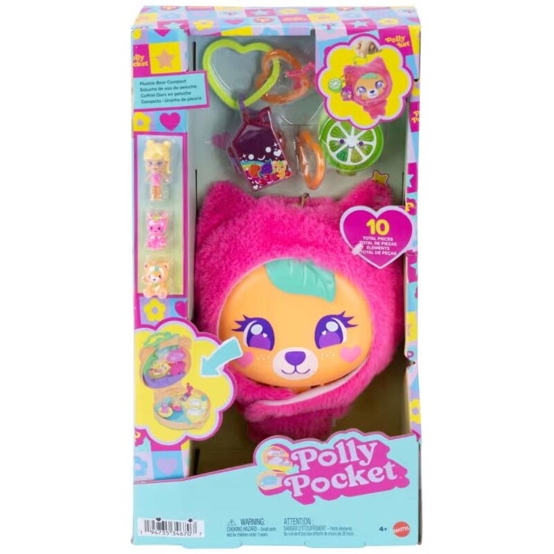 Lalka POLLY POCKET Misiaczek Pluszaczek Zestaw kompaktowy JKC79