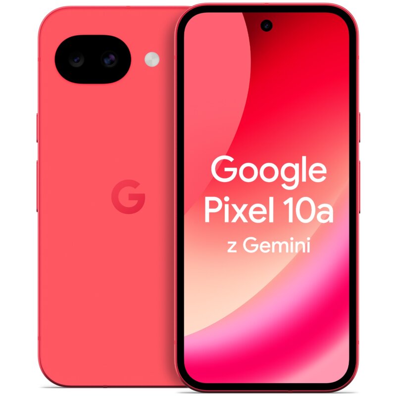 Smartfon GOOGLE Pixel 10a 5G 8/128GB 6.3" 120Hz Malinowy
