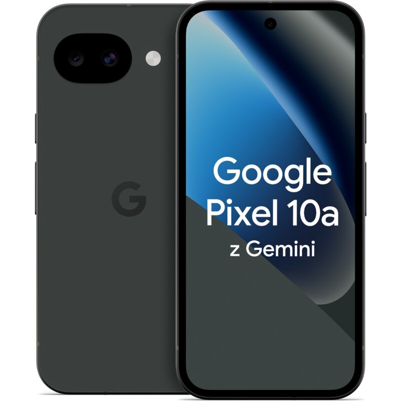 Smartfon GOOGLE Pixel 10a 5G 8/256GB 6.3" 120Hz Obsydian