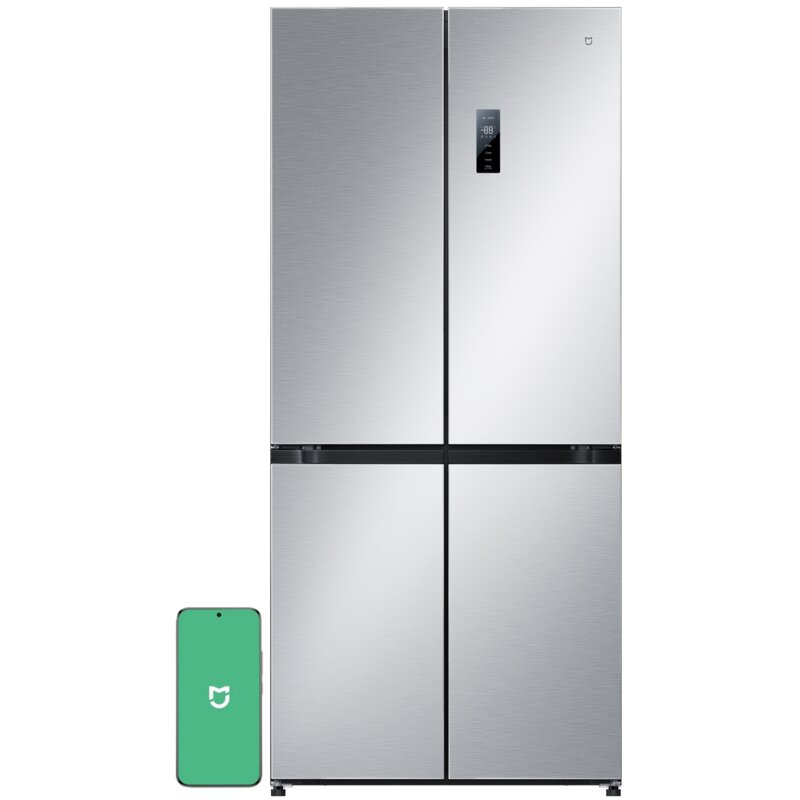 Xiaomi Mijia MRC50ESSMPAEU Pełny No Frost 191cm Komora świeżości Zdalne sterowanie Srebrny