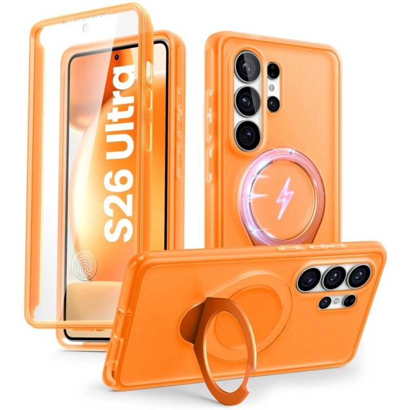 Etui SUPCASE Cosmo Mag MagSafe do Samsung Galaxy S26 Ultra Pomarańczowy