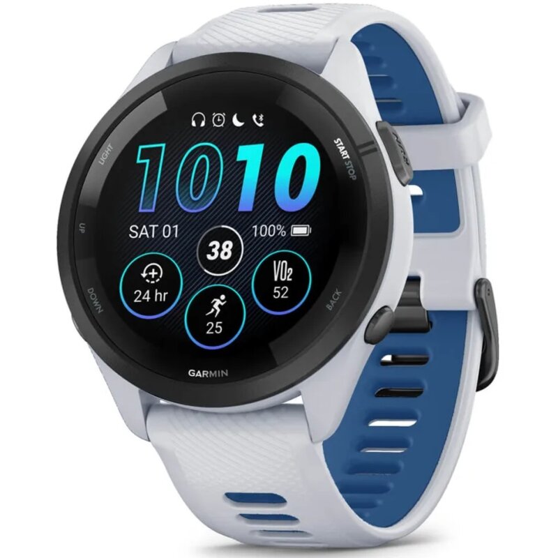 Smartwatch GARMIN Forerunner 265 Biało-granatowy 010-02810-11