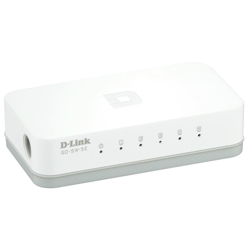Switch D-LINK GO-SW-5E Fast Ethernet, 5 portów, Zarządzalny