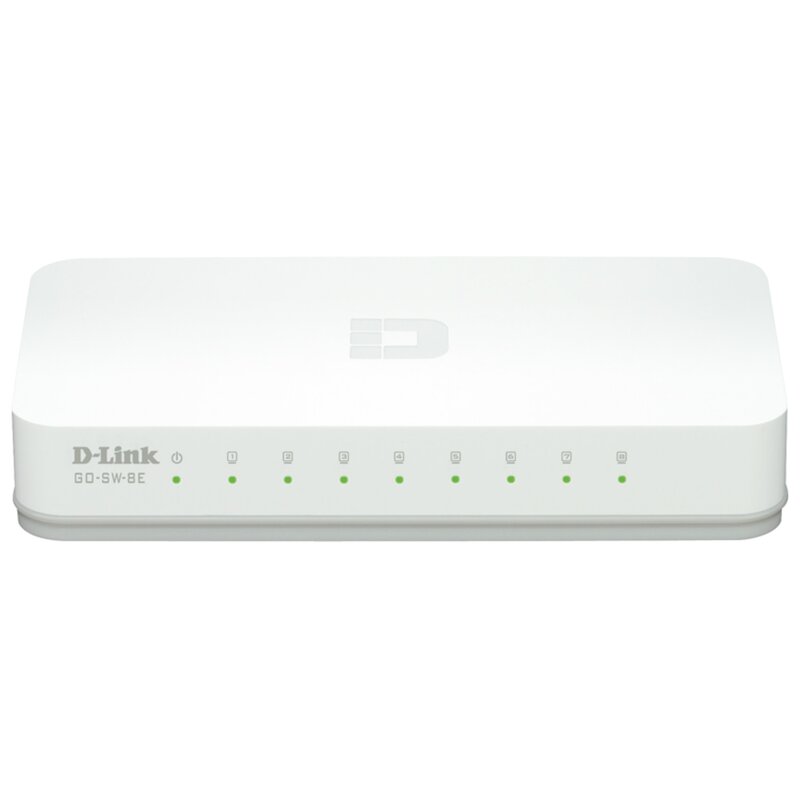 Switch D-LINK GO-SW-8E Fast Ethernet, 8 portów, Zarządzalny