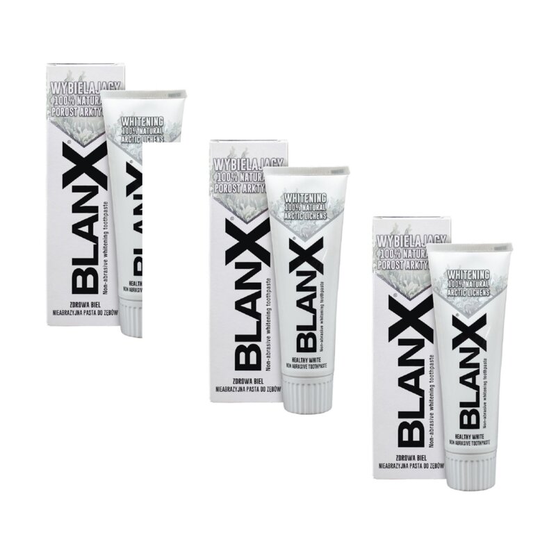 Pasta do zębów BLANX Whitening 3 x 75 ml