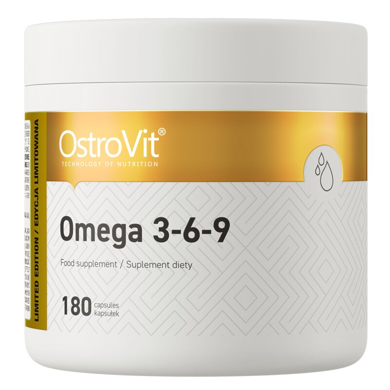 Omega 3-6-9 OstroVit 180 kapsułek