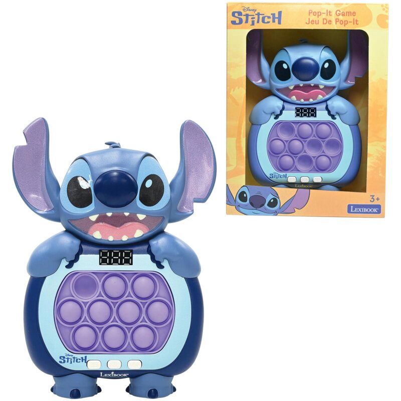 Zabawka konsola LEXIBOOK Disney Stitch Gra zręcznościowa Pop-it Game JG500D