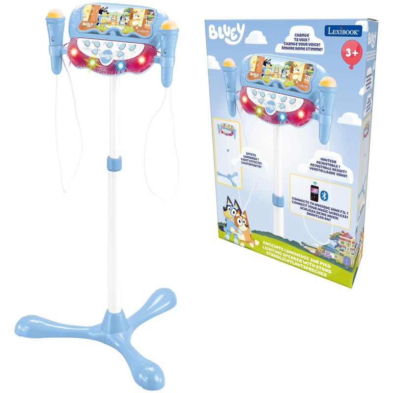 Zabawka mikrofon LEXIBOOK Bluey S160BY