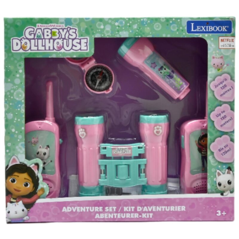Zabawka krótkofalówki LEXIBOOK Koci Domek Gabi RPTW12GDH