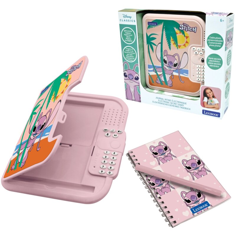 Pamiętnik LEXIBOOK Stitch Angel SD50D1