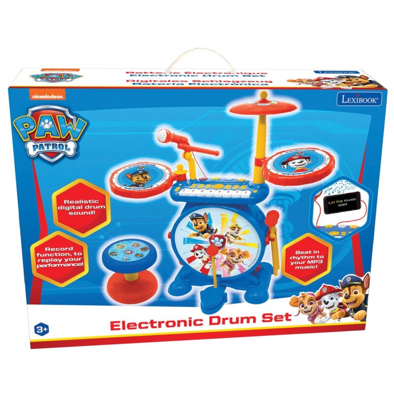 Zabawka perkusja LEXIBOOK Psi Patrol K610PA