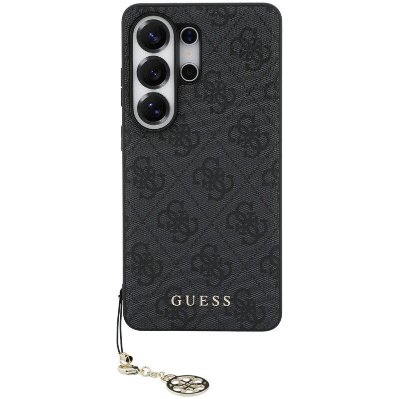 Guess 4G Classic Logo Charm MagSafe do Galaxy S26 Ultra Czarny
