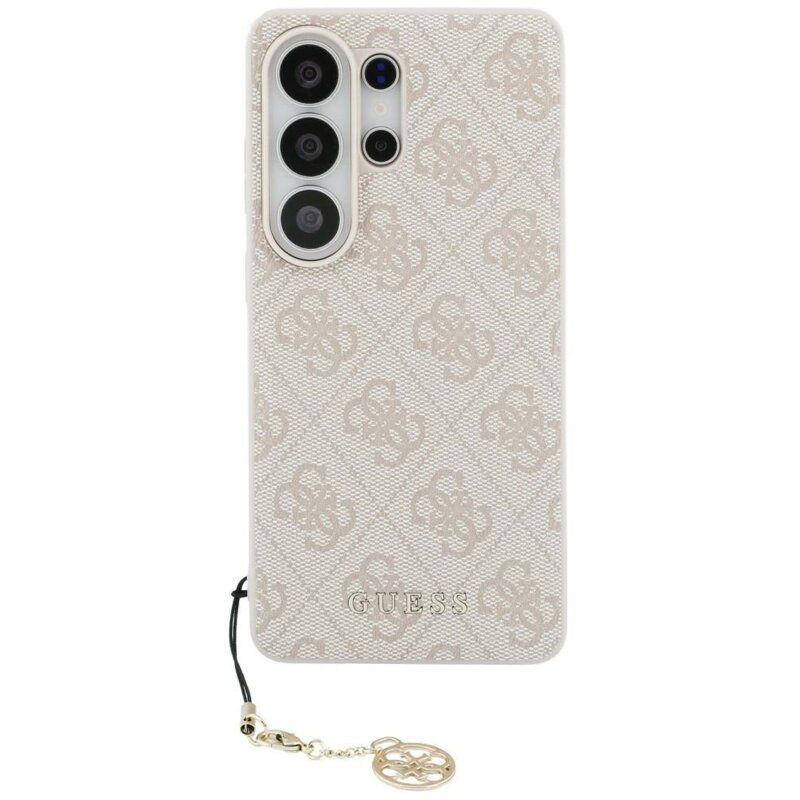 Etui GUESS 4G Classic Logo Charm MagSafe do Samsung Galaxy S26 Ultra Różowy