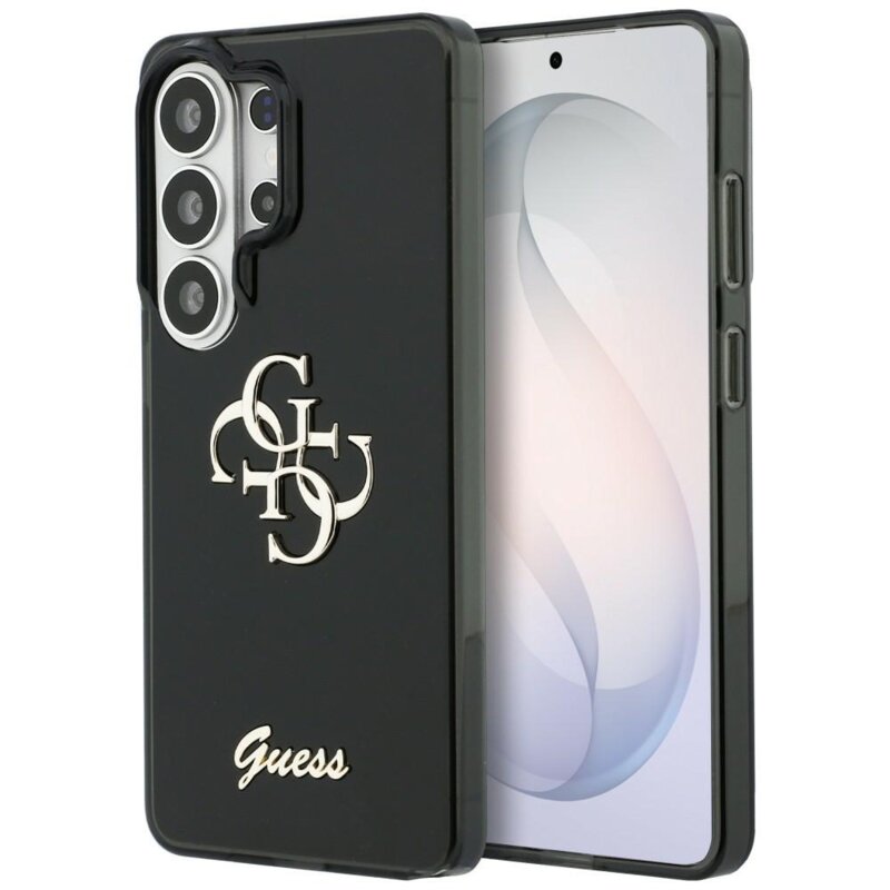 Guess IML Big Metal 4G Script do Galaxy S26 Ultra Czarny