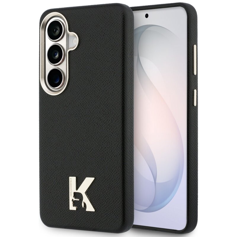 Karl Lagerfeld K Metal Logo MagSafe do Galaxy S26 Czarny