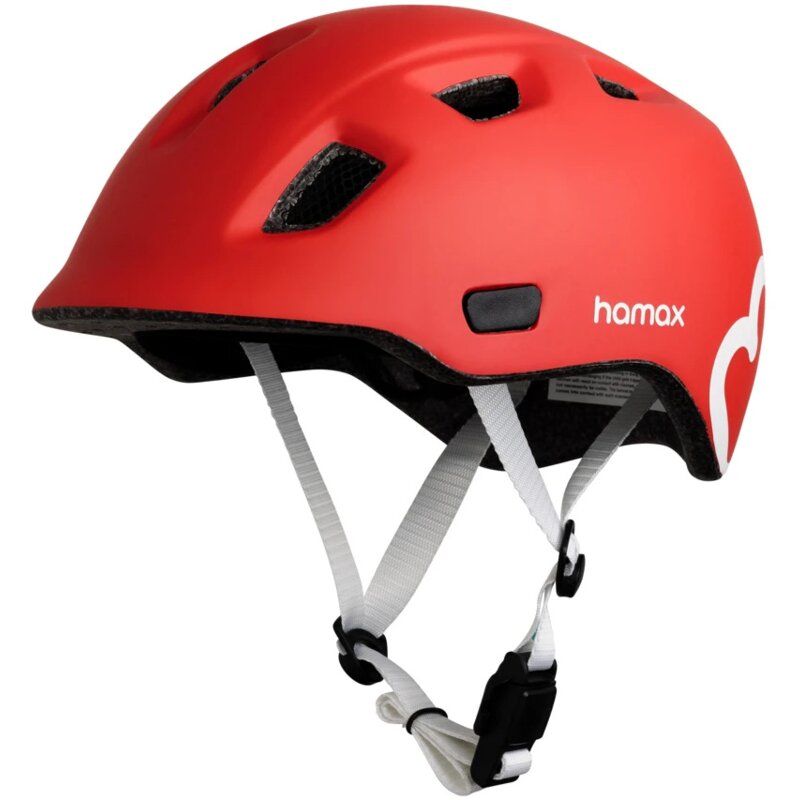 Kask rowerowy HAMAX Thundercap Czerwony dla Dzieci (rozmiar 47-52)