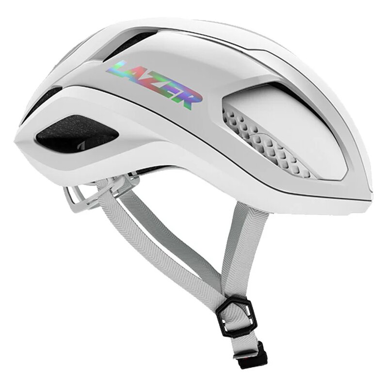 Kask rowerowy LAZER Vento KinetiCore Biały Szosowy z możliwością zamontowania lampki (rozmiar S)