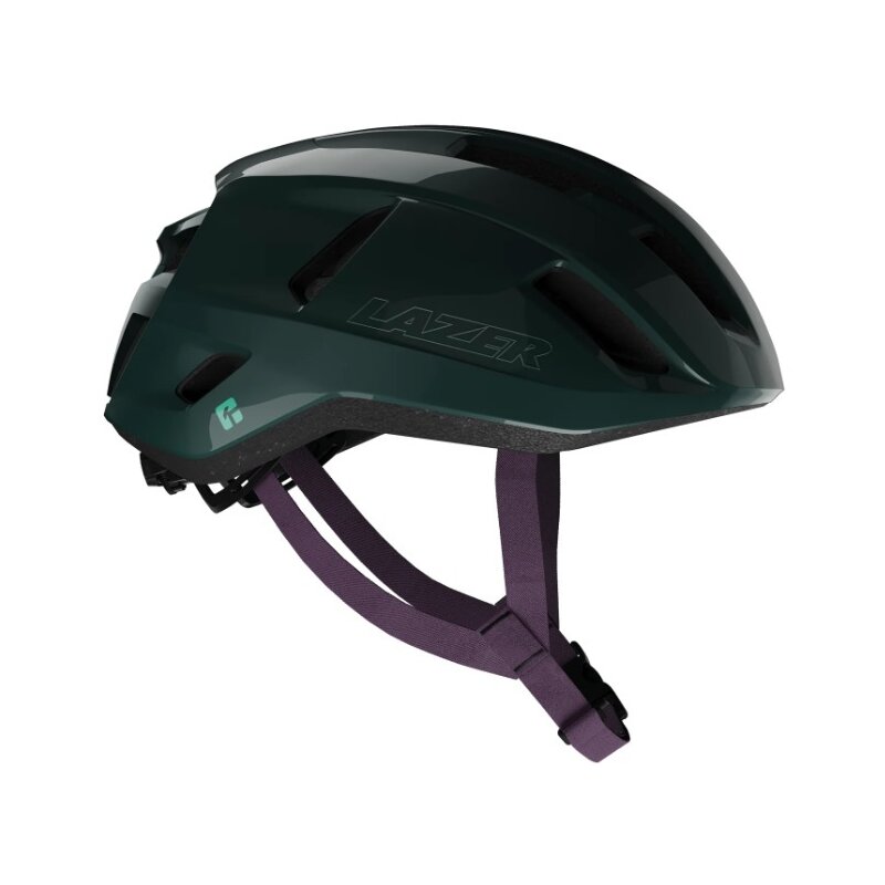 Kask rowerowy LAZER Sphere KinetiCore Ciemnozielony Szosowy (rozmiar L)