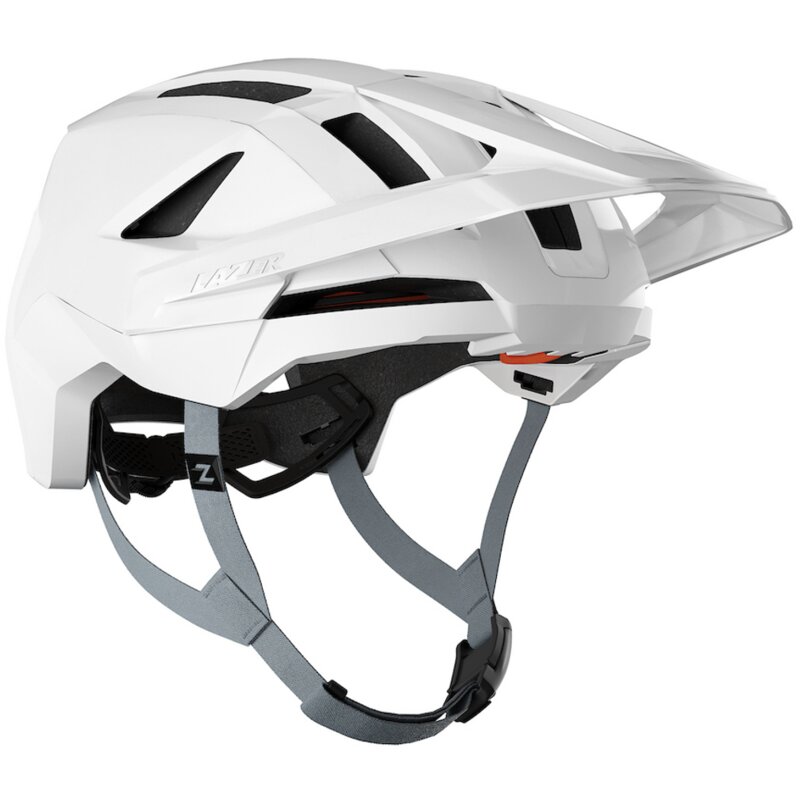 Kask rowerowy LAZER Impala KinetiCore Biały MTB z możliwością zamontowania lampki (rozmiar S)