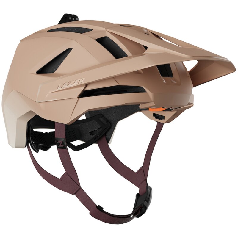 Kask rowerowy LAZER Impala KinetiCore Beżowy MTB z możliwością zamontowania lampki (rozmiar L)