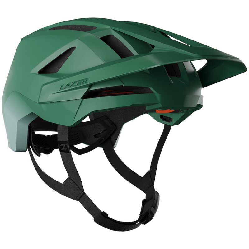 Kask rowerowy LAZER Impala KinetiCore Zielony MTB z możliwością zamontowania lampki (rozmiar L)