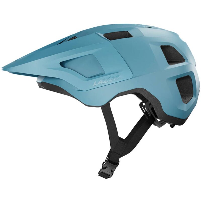 Kask rowerowy LAZER Lupo KinetiCore Niebieski mat MTB z możliwością zamontowania lampki (rozmiar uniwersalny)