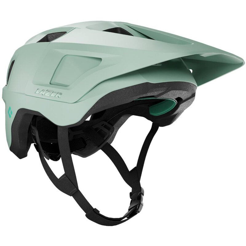 Kask rowerowy LAZER Lupo KinetiCore Miętowy mat MTB z możliwością zamontowania lampki (rozmiar uniwersalny)