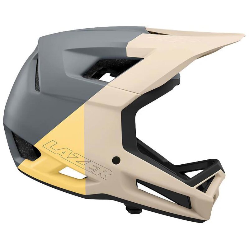 Kask rowerowy LAZER Cage KinetiCore Piaskowy Full Face (rozmiar XL)