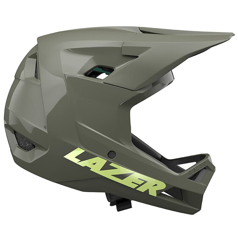 Kask rowerowy LAZER Chase KinetiCore Zielony mat Full Face (rozmiar XL)
