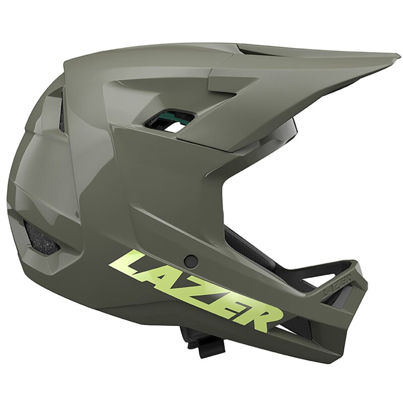 Kask rowerowy LAZER Chase KinetiCore Zielony mat Full Face (rozmiar XS)