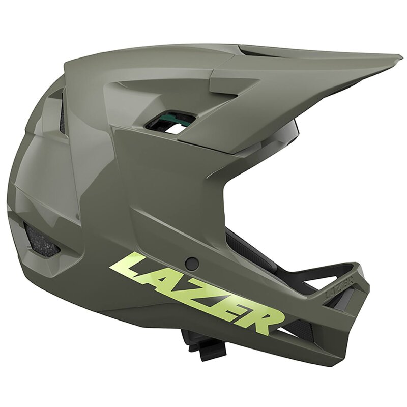 Kask rowerowy LAZER Chase KinetiCore Zielony mat Full Face (rozmiar M)