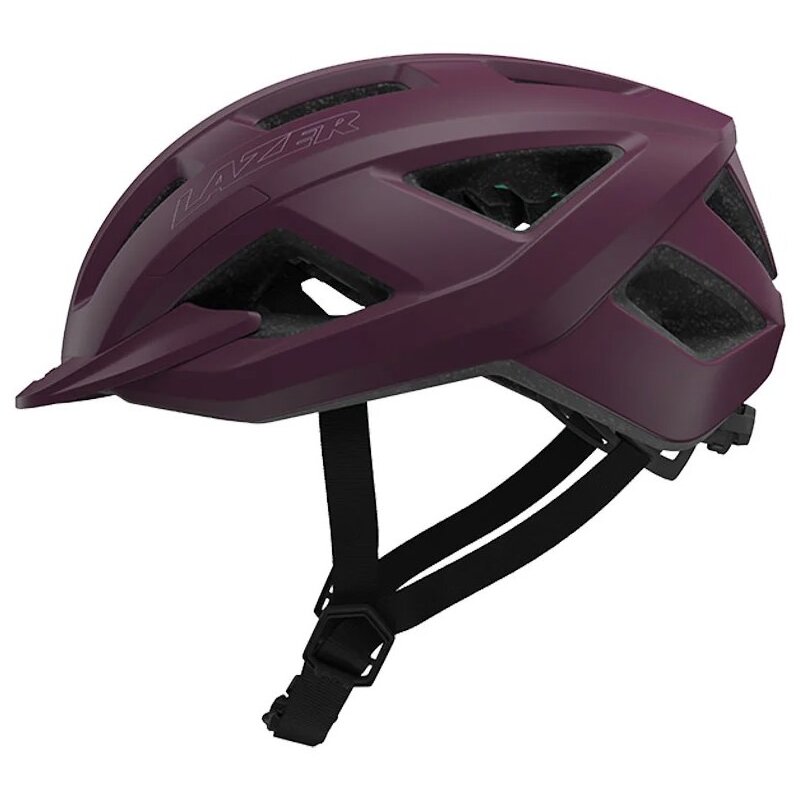 Kask rowerowy LAZER Cerro KinetiCore Fioletowy mat MTB z możliwością zamontowania lampki (rozmiar L)