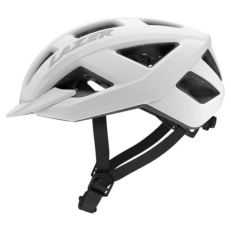 Kask rowerowy LAZER Cerro KinetiCore Biały mat MTB z możliwością zamontowania lampki (rozmiar L)