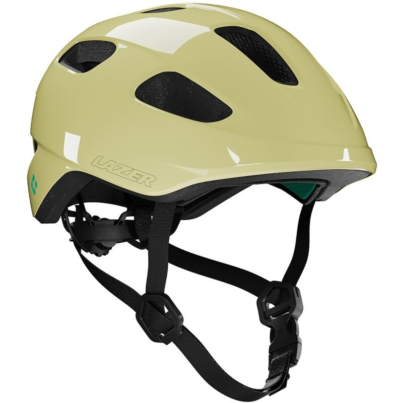Kask rowerowy LAZER Pnut KinetiCore 2.0 Jasnożółty Dla Dzieci z możliwością zamontowania lampki (rozmiar XS)