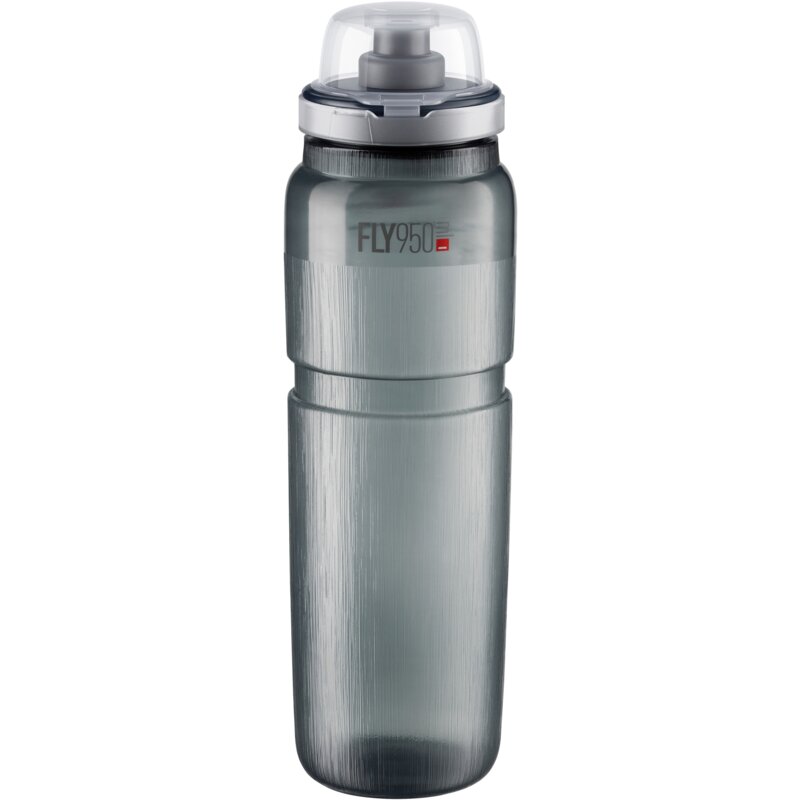 Bidon ELITE Fly Tex MTB 950 ml Przezroczysto-szary