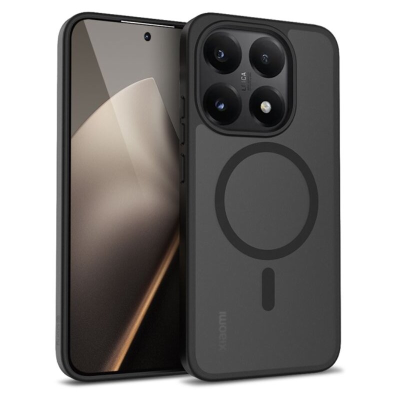 Etui CRONG Hybrid Matte Magnetic MagSafe do Xiaomi 15T Czarny