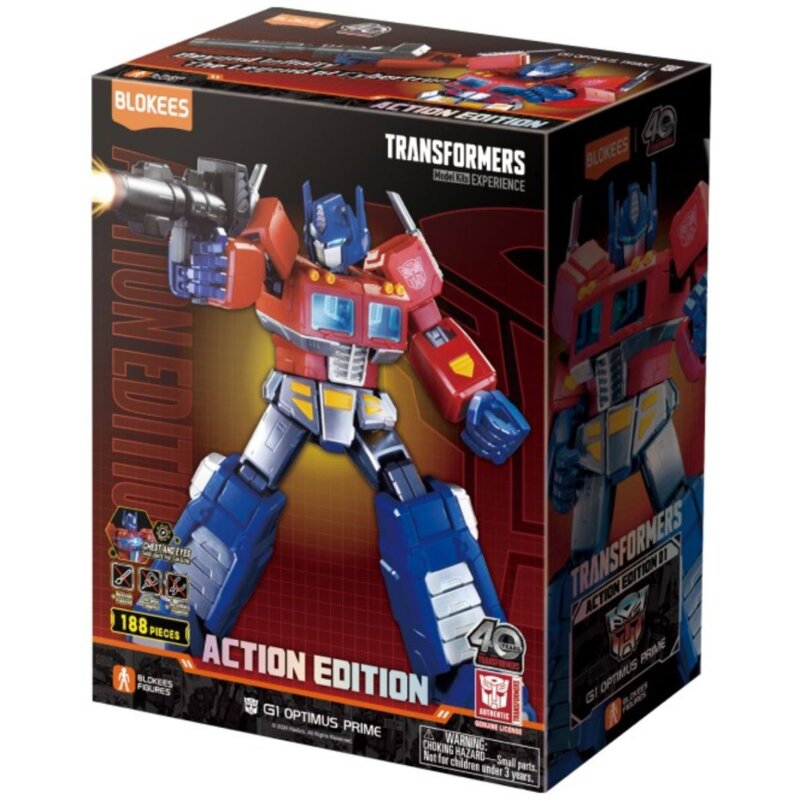 Figurka BLOKEES Transformers Action Edition G1 Optimus Prime