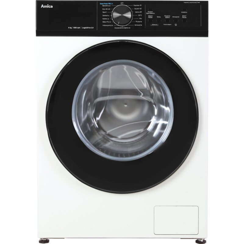 Pralka AMICA TWA6S10ALiSR3 6kg Slim 41cm 1000obr