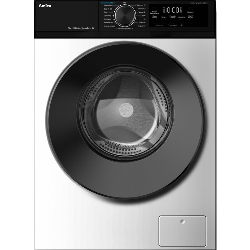 Pralka AMICA TWA7S12ALiSR3 7kg Slim 44cm 1200obr