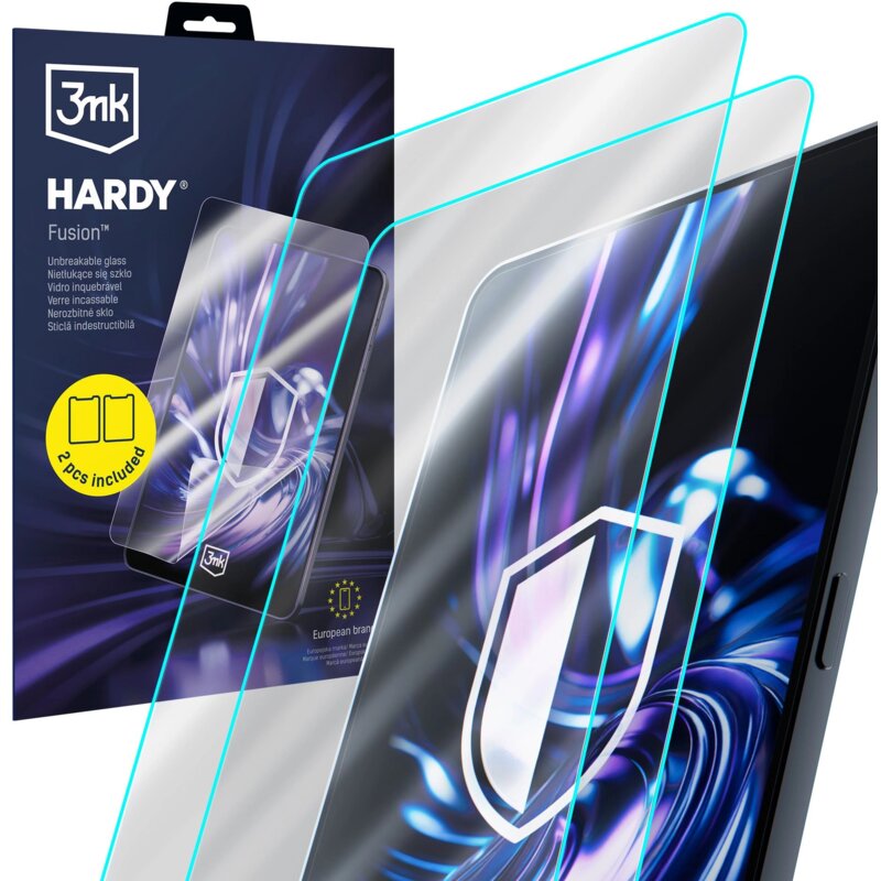 Szkło hybrydowe 3MK Hardy Fusion do Samsung Galaxy Tab A9 (2 szt.)