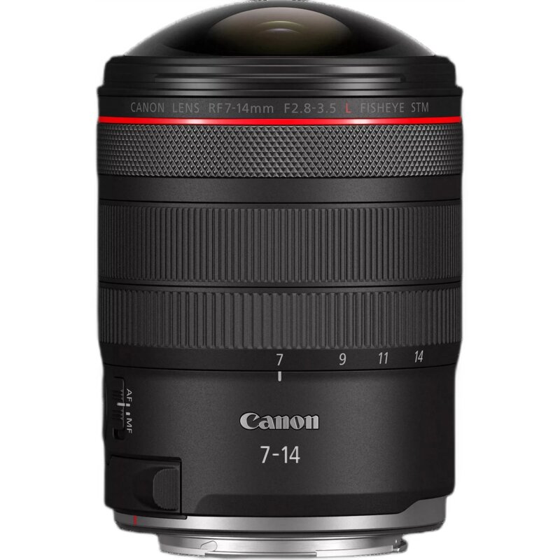 Obiektyw CANON RF 7-14mm f/2.8-3.5L Fisheye STM (7373C005)