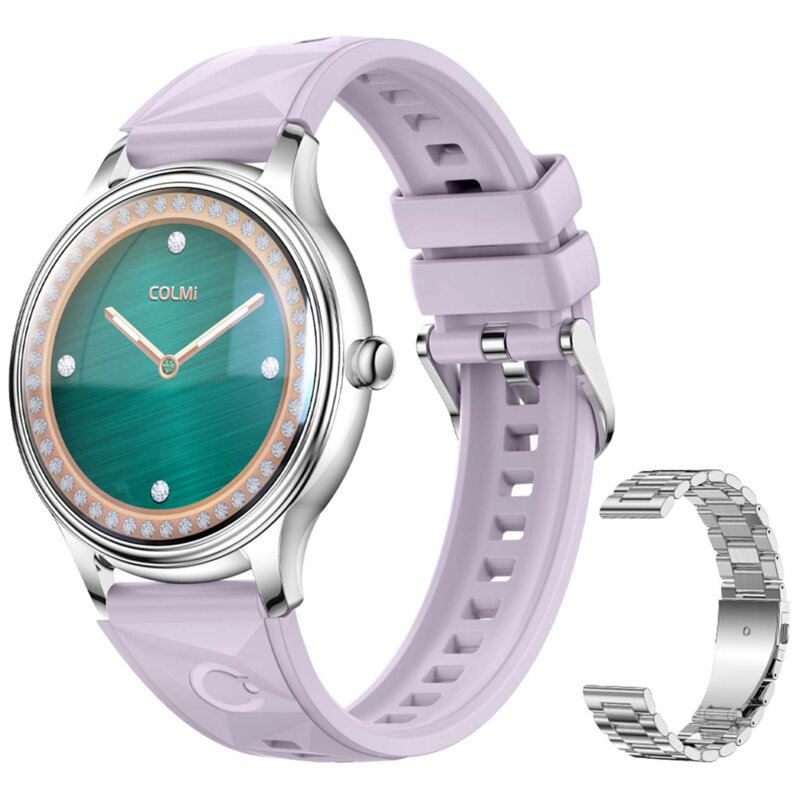 Colmi L28 48mm Srebrno-purpurowy