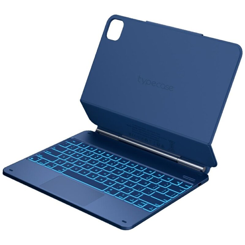 Typecase Edge z klawiaturą do iPad Pro 13" 2024/2025 Błękitny