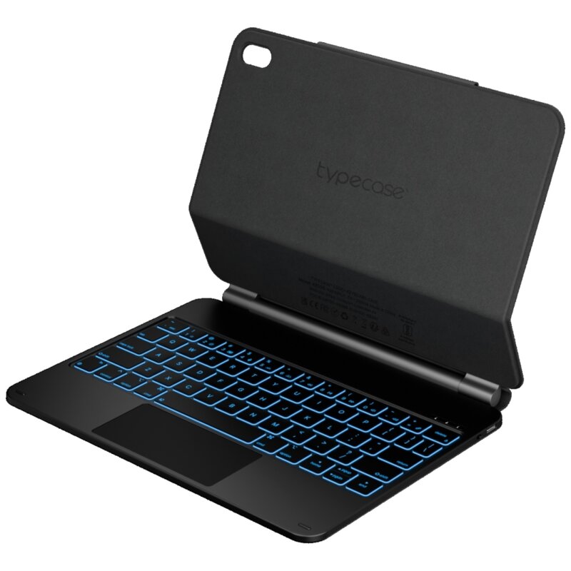 Typecase Edge z klawiaturą do iPad 11" A16 2025/iPad 10.9" 2022 Włókno węglowe