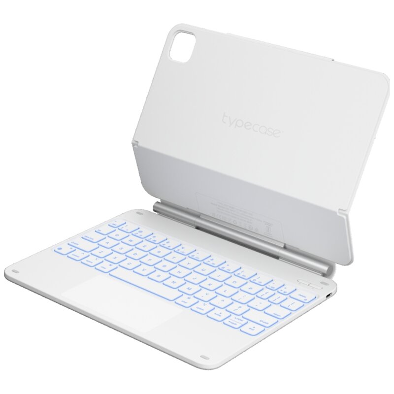 Etui na iPad Air 11 cali TYPECASE Edge Biały Klawiatura