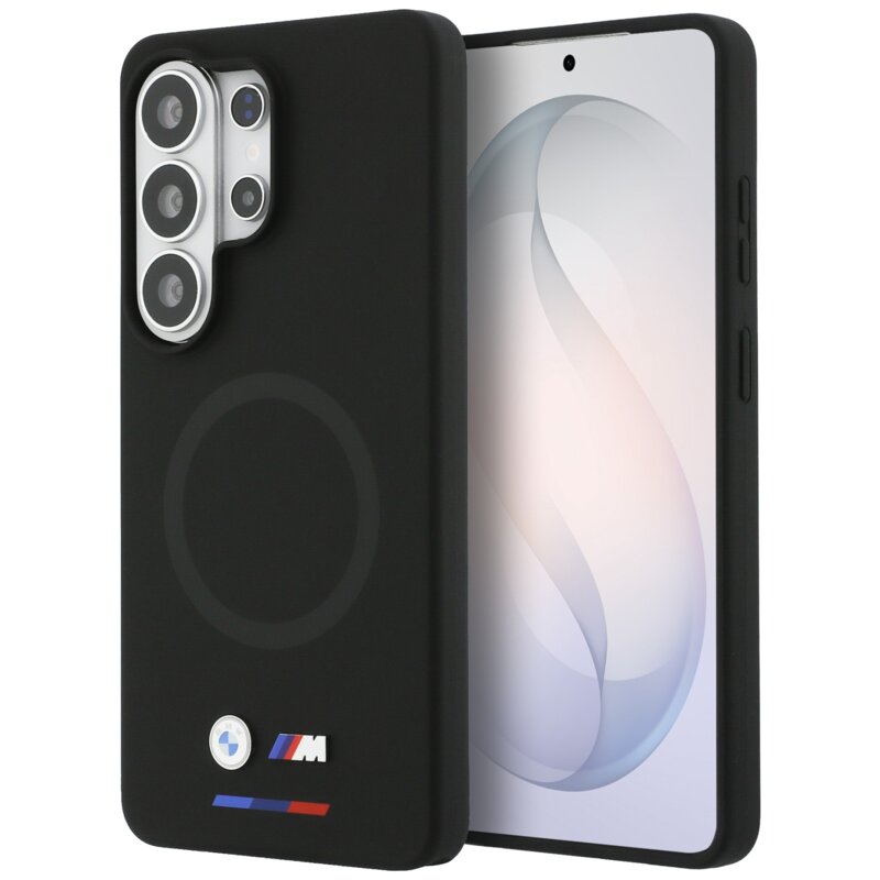 BMW M Silicone MagSafe do Galaxy S26 Ultra Czarny