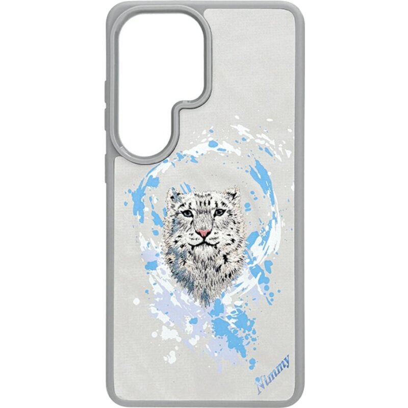 Etui NIMMY Pantera MagSafe do Samsung Galaxy S26 Ultra Jasnoszary